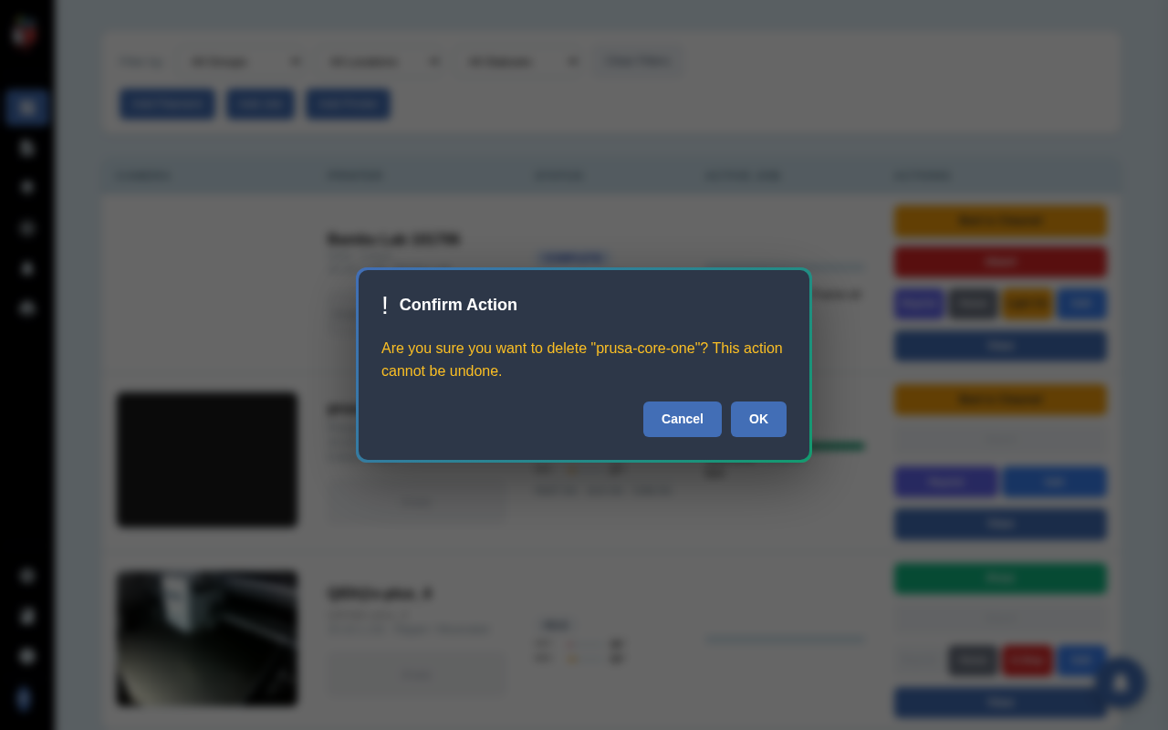 Confirm Dialog