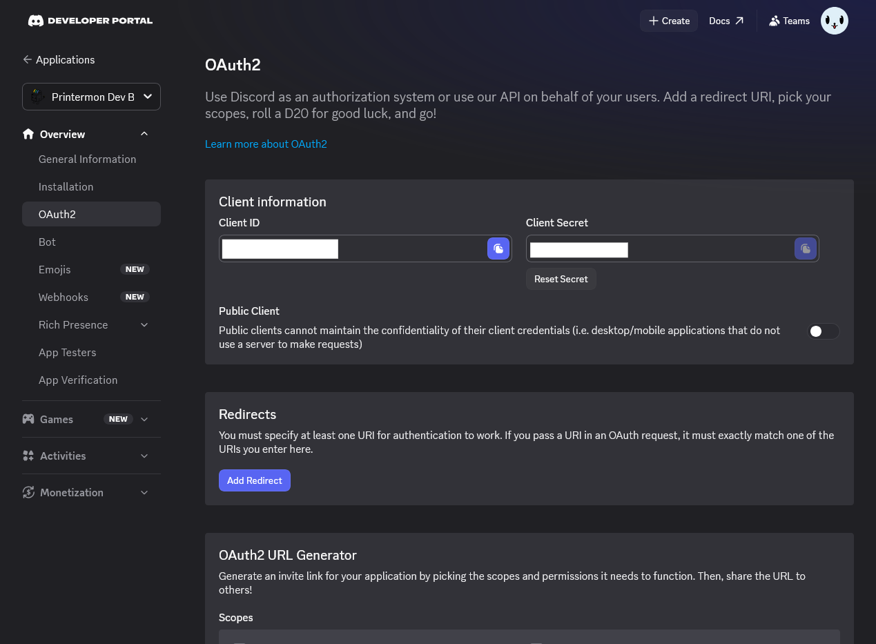 OAuth2