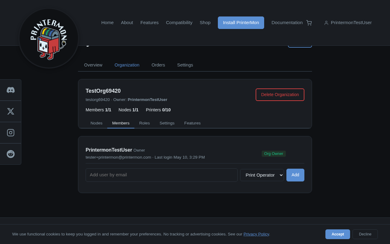 Members Tab