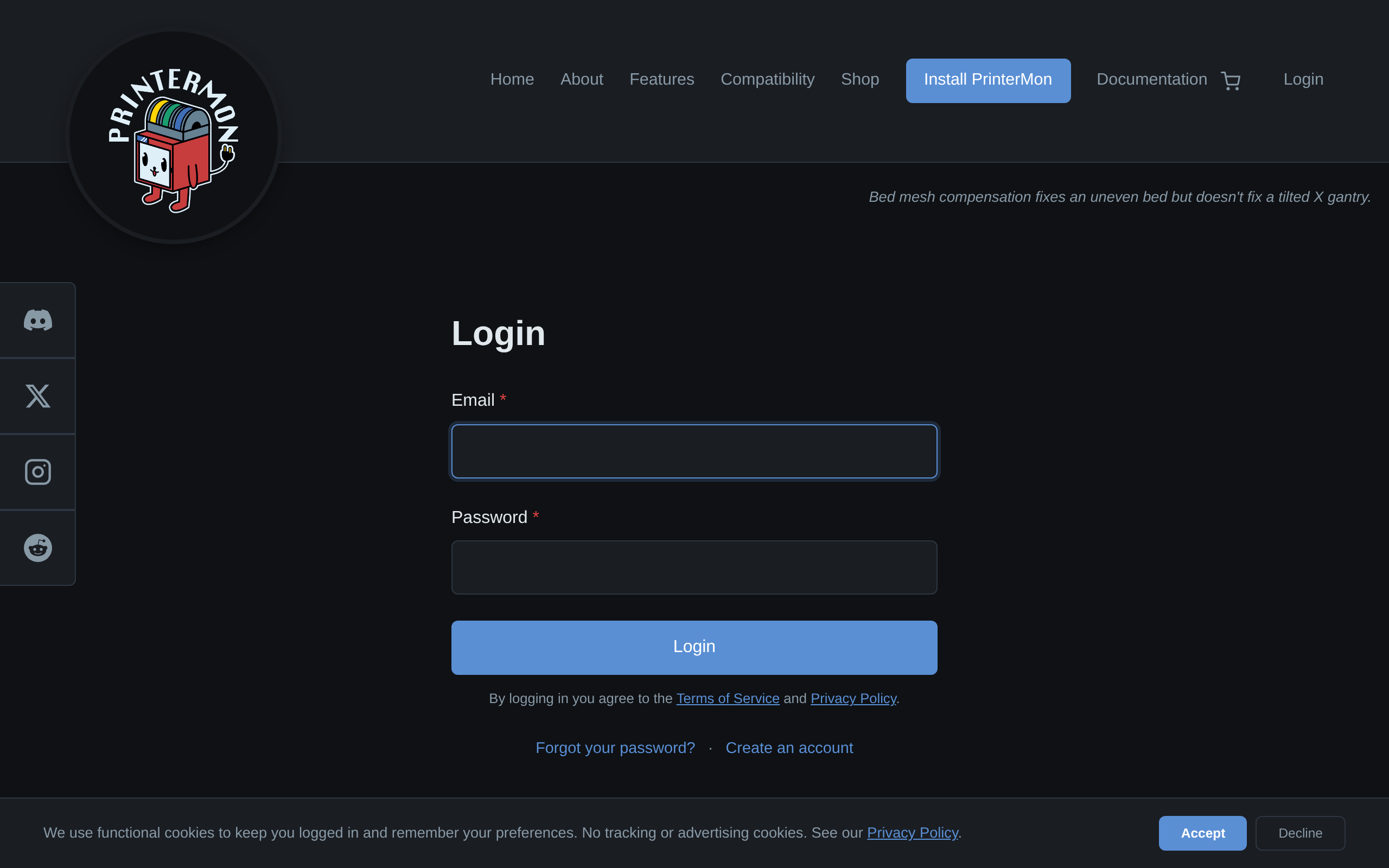 Login Form