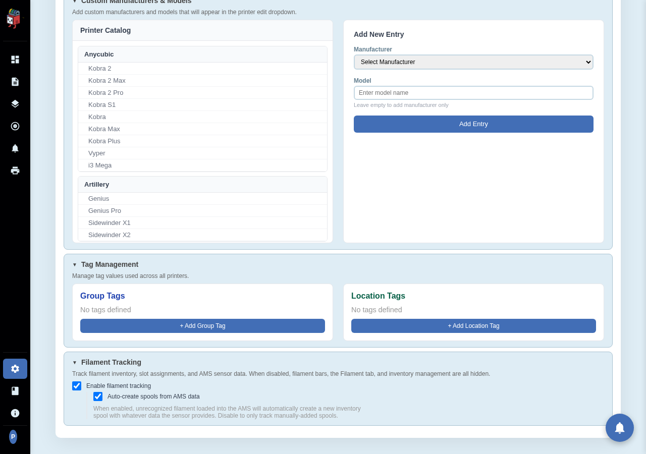 Group and Location Tags